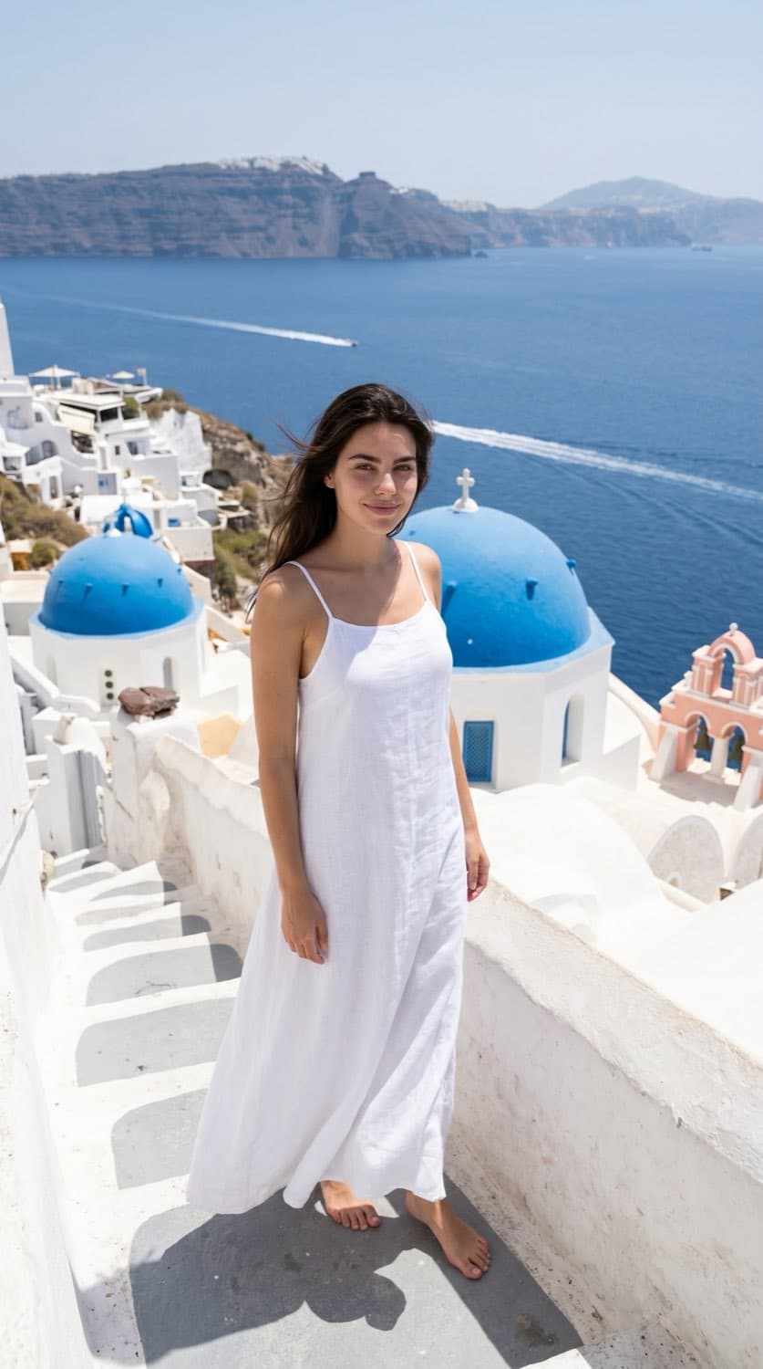 Natalia — Santorini